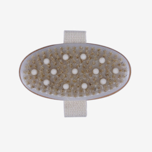 Cepillo Ovalado Con Bolitas Integradas Maderoterapia Bifull