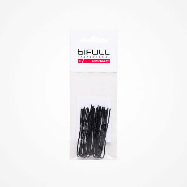 Horquillas Invisibles Negro 55Mm Bolsa 20 Unds Bifull
