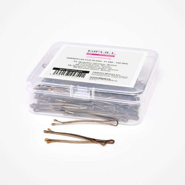 Clip Plano 51Mm Bronce Caja 150 Unds Bifull
