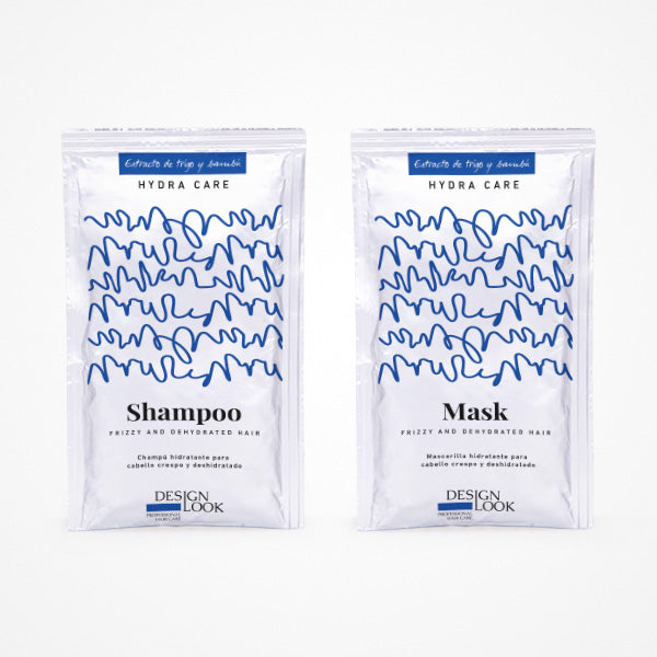 Sachet Duplo Hydra Care Champú Y Mascarilla 15Ml Design Look
