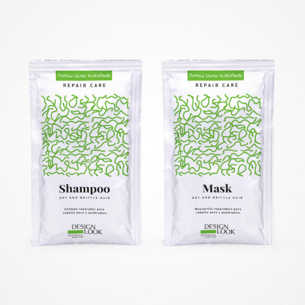 Sachet Duplo Champú Y Mascarilla Repair Care 15Ml Design Look