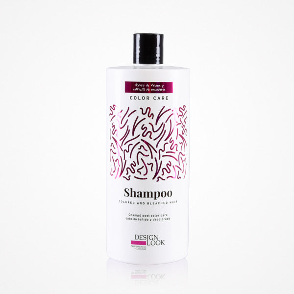 Champú Post Color Color Care Aceite De Linaza Y Extracto De Zanahoria 1000Ml Design Look