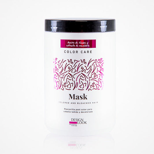 Mascarilla Post Color Color Care Aceite De Linaza Y Extracto De Zanahoria 1000Ml Design Look