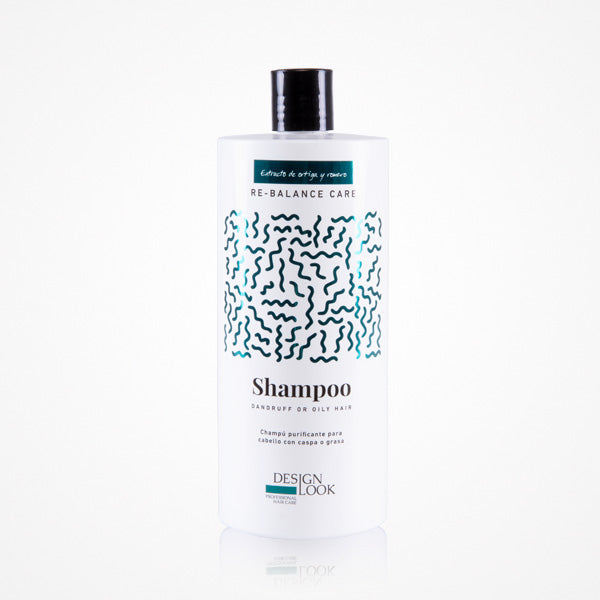 Champú Para Caspa O Grasa Re-Balance Care Extracto De Ortiga Y Romero 1000Ml Design Look