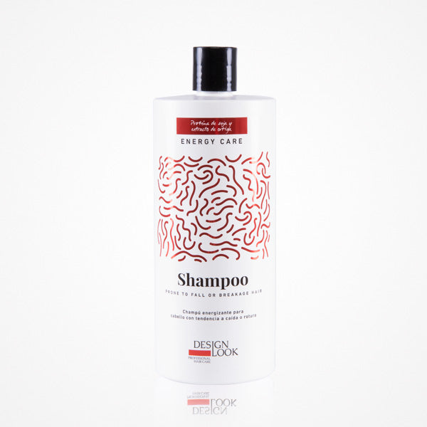 Champú Energizante Energy Care Proteina De Soja, Extracto De Ortiga 1000Ml Design Look