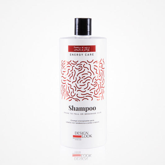 Champú Energizante Energy Care Proteina  De Soja, Extracto De Ortiga 1000Ml Design Look