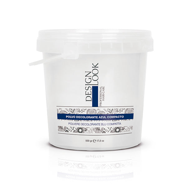 Polvo Decolorante Azul Compacto 7 Tonos 500Gr Design Look