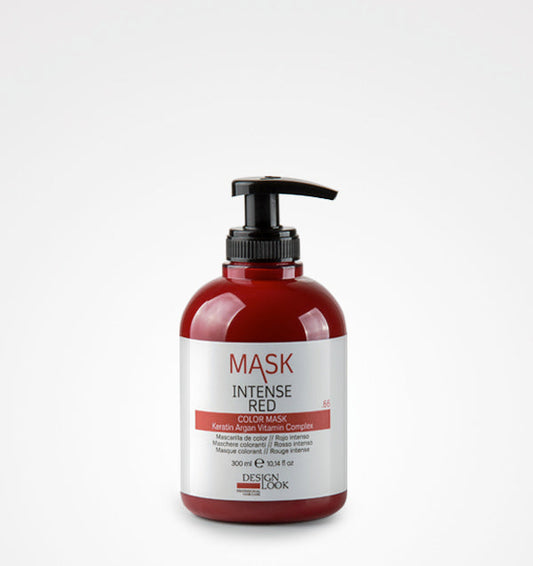 Mascarilla De Color -Mask- Rojo Intenso .66 300Ml Design Look