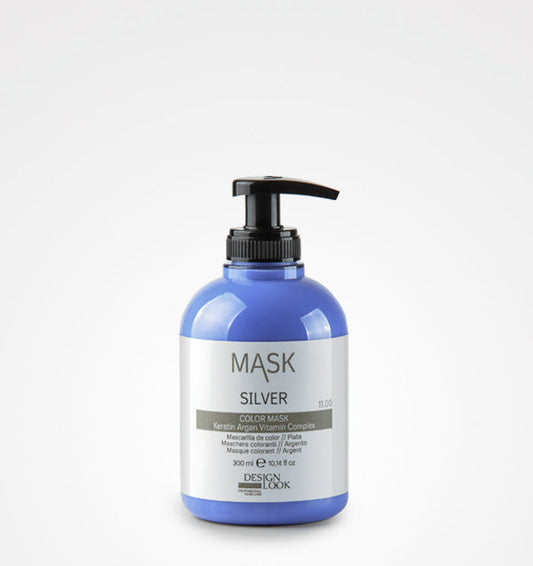 Mascarilla De Color -Mask- Silver 11.00 300Ml Design Look