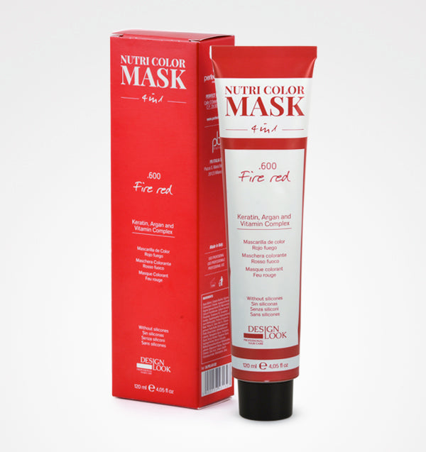 Mascarilla De Color Nutri Color Mask 4 En 1 120Ml Rojo Fuego