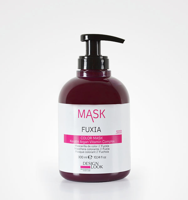 Mascarilla De Color -Mask- Fuxia 300Ml Design Look