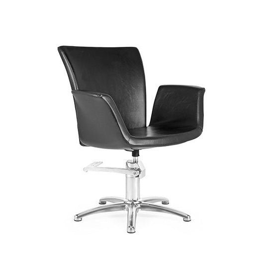 Sillón Alba Negro Ng3 P.Aluminio P11 Y B.Hid Mini (B13)