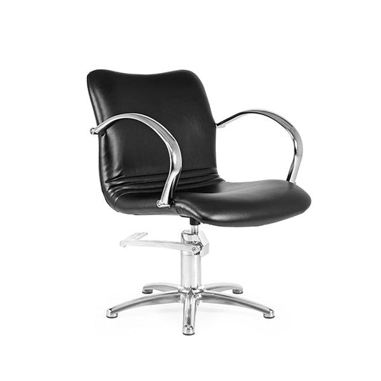 Sillón Delia Negro Ng3 P.Aluminio P11 Y B.Hid B06