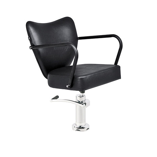 Sillón Neo Negro Ng3 Con Bomba Fijacion A Suelo B50