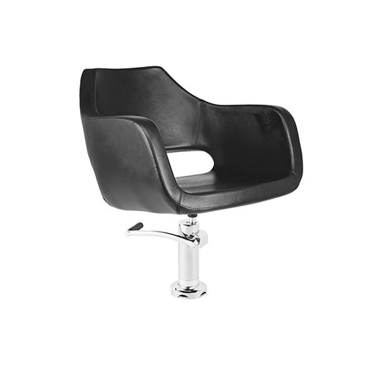 Sillón Clio Negro Ng3 Con Bomba Fijacion A Suelo B50
