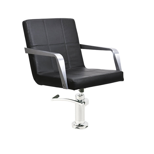 Sillón Vega Negro Ng3 Con Bomba Fijacion A Suelo B50