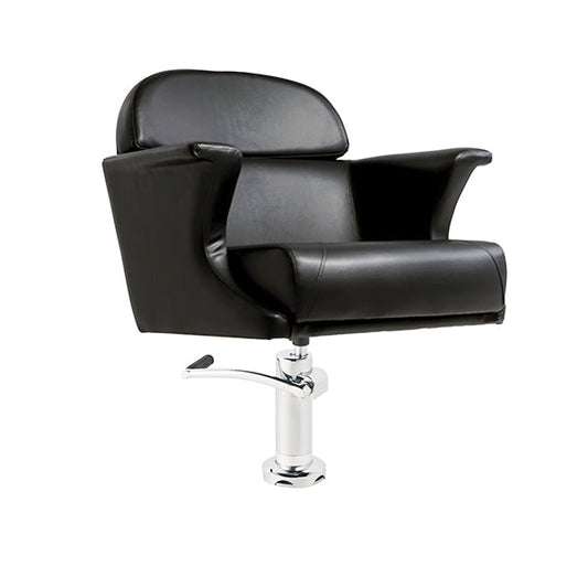 Sillón Saba Negro Ng3 Con Bomba Fijacion A Suelo B50