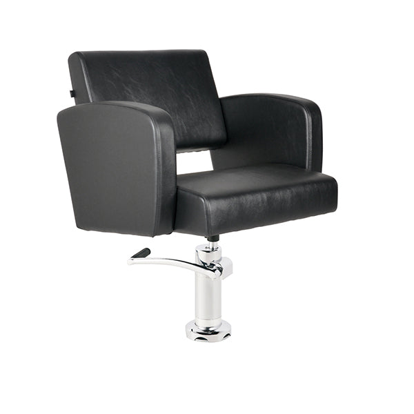 Sillón Zoe Negro Ng3 Con Bomba Fijacion A Suelo B50