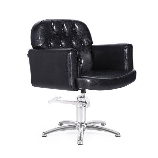 Sillón Andros Negro Vintage P.Aluminio P11 Y B.Hid B06