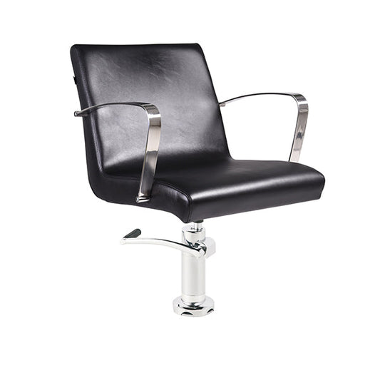 Sillón Stela Negro Ng3 Con Bomba Fijacion A Suelo B50