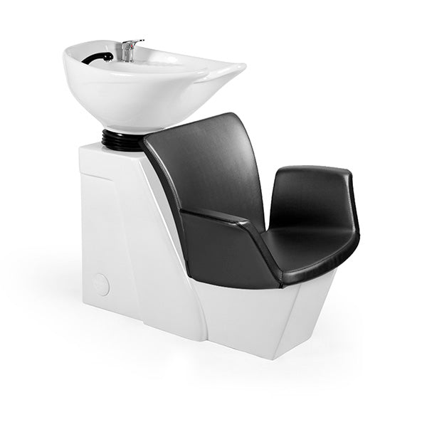 Lavacabezas Alba Negro Ng3 1 Pto Poza Honda Blanca (Mueble Venus Blanco)
