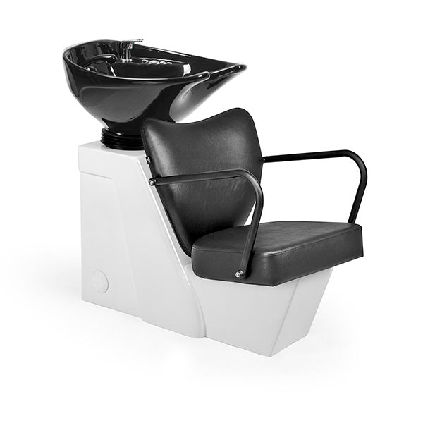 Lavacabezas Neo Negro Ng3 1 Pto Poza Honda Negra (Mueble Venus Blanco)