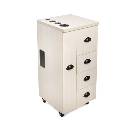 Mueble Auxiliar Multiuso Jazz Para Tocador De Caballero Roble Claro