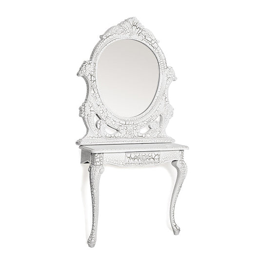 Tocador Lyra Color Gris Con Cajon