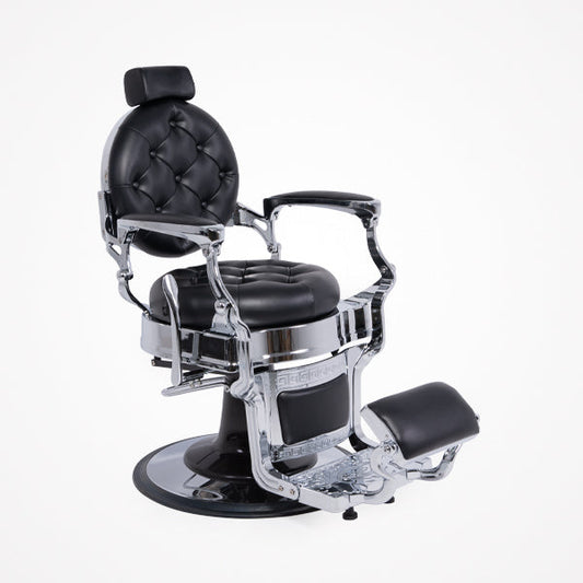 Sillón Barbero Metal Cromado Olimpo 2024