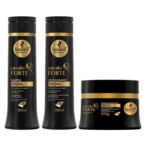 Pack Mantenimiento Haskell Caballo Fuerte 3 productos