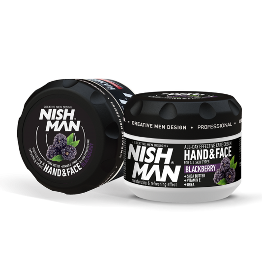 Nishman Crema Para Manos y Rostro Extracto De Mora 300 ml