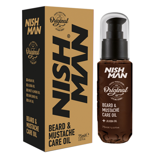 Nishman Aceite De Barba y Cuidado Del Bigote 75 ml
