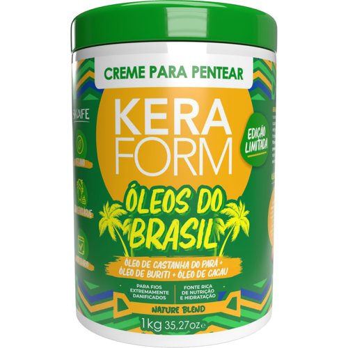 Crema de Peinar Skafe Keraform Aceites de Brasil 1Kg