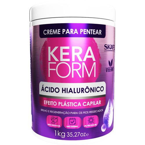 Crema de Peinar Skafe Keraform Hialurónico Cirugía Capilar 1Kg