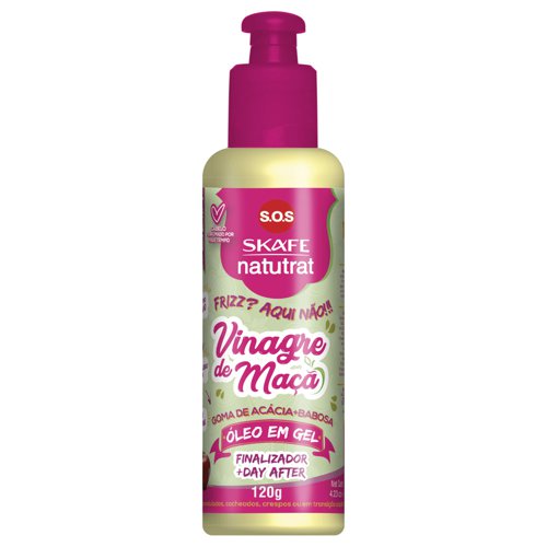 Aceite Capilar Skafe Natutrat Vinagre de Manzana gel modelador 120ml