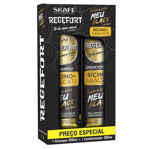 Kit Mantenimiento Skafe Regefort Quiero Poner Mi Black a la Calle 2x300ml