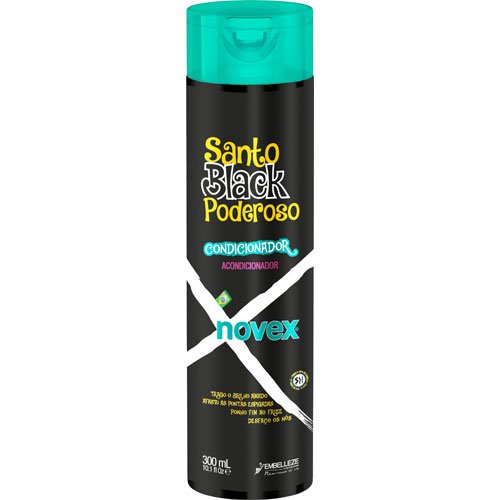 Acondicionador Novex Santo Black Poderoso 300ml