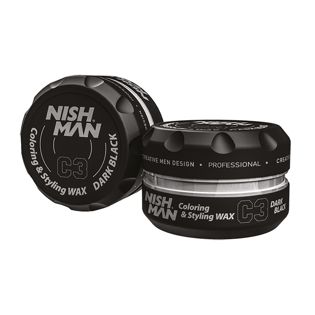 Nishman Coloring Wax C3 DarkBlack 100ml