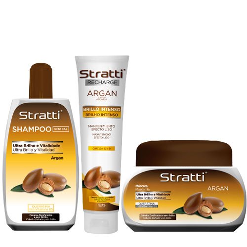 Pack Mantenimiento Stratti Argán 3 productos