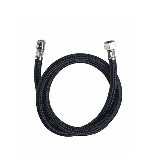 Goma Ducha Flexible Nylon Negro Bifull