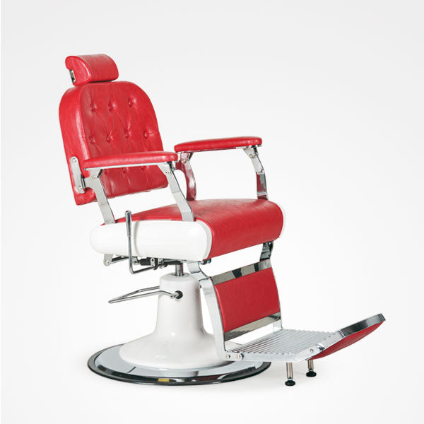 Sillón De Barbero Floyd Rojo