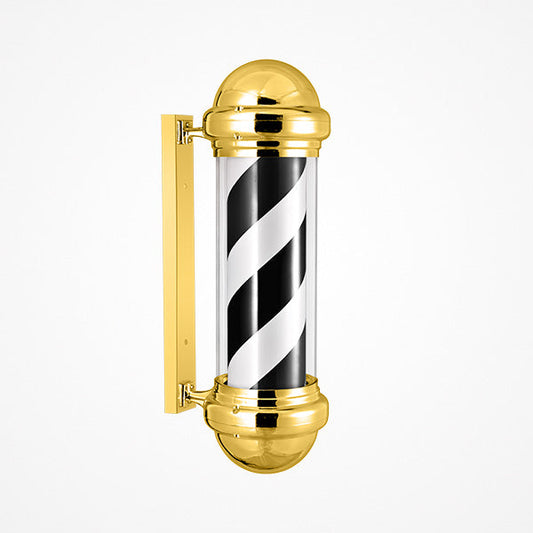 Barber Pole Gold 73*23*31Cm Bifull