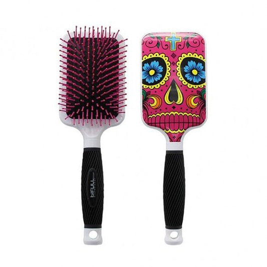 Cepillo Raqueta Calavera Pink Bifull