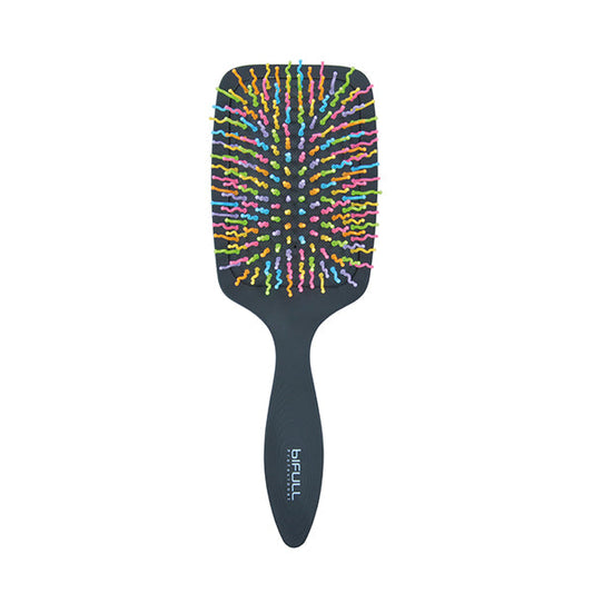 Cepillo Raqueta Rainbow Negro Bifull