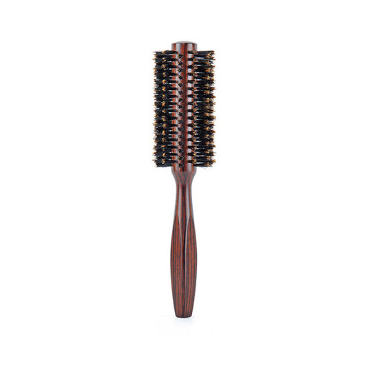 Cepillo Madera De Ebano Redondo Cerdas 100% Jabali Ebony Nº 54 Bifull