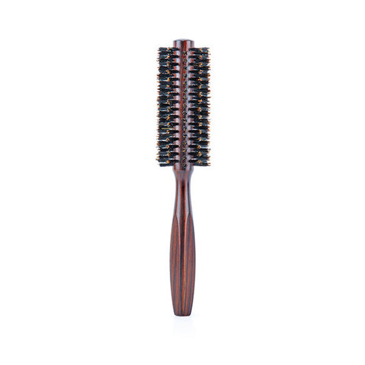 Cepillo Madera De Ebano Redondo Cerdas 100% Jabali Ebony Nº 46 Bifull