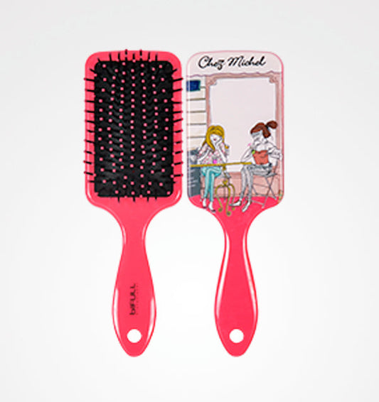 Cepillo Raqueta Top Beauty Pink Bifull (43181)