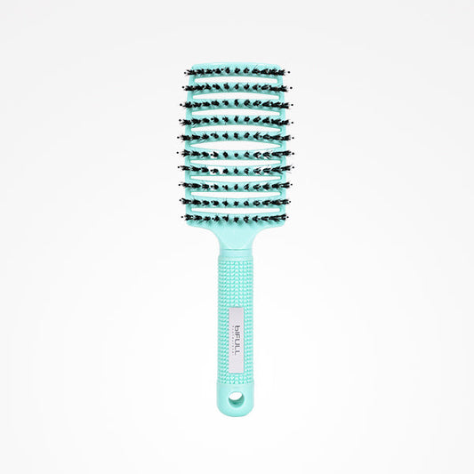 Cepillo Esqueleto De Pelo Jabalí Y Nylon Verde Total Brush