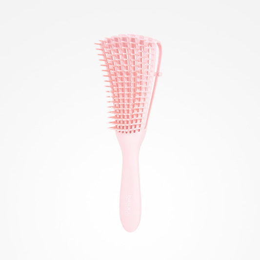 Cepillo Desenredante Rizos Rosa Deren Curls