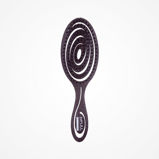 Bio Spiral Nature Colour Coffe Cepillo Ecológico Con Cerdas Anti Nudo (Bifull)